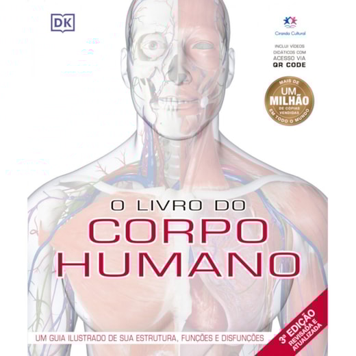 Livro Capa dura The Human Body Book