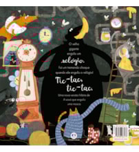 Livro Capa dura There was an old giant who swallowed a clock