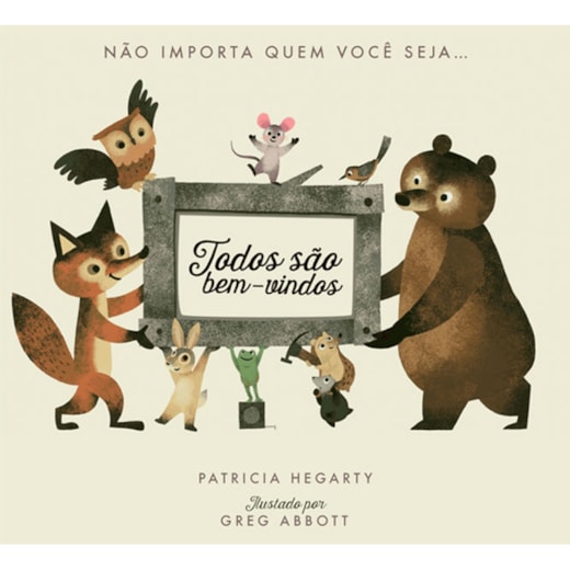 Livro Capa dura Todos são bem-vindos