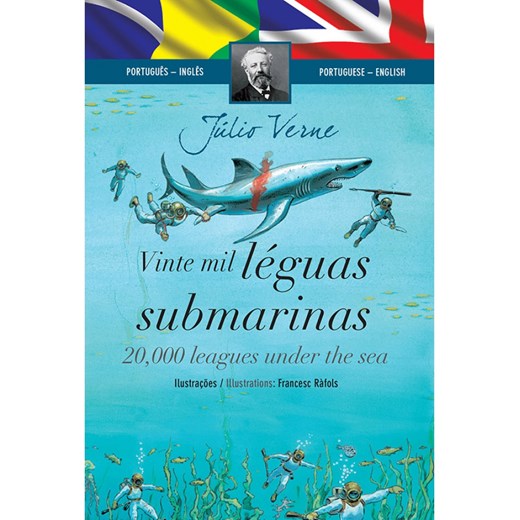 Livro Capa dura Vinte mil léguas submarinas