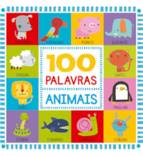 Livro Cartonado 100 palavras animais