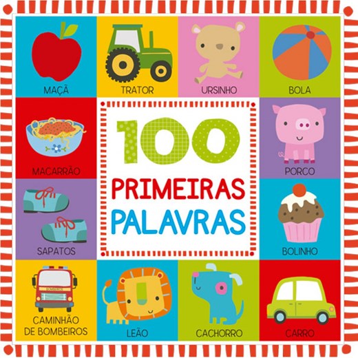 Livro Cartonado 100 primeiras palavras