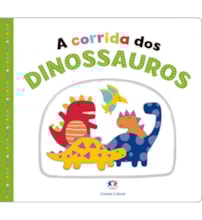 Livro Cartonado A corrida dos dinossauros