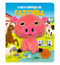 Livro Cartonado A festa-surpresa na fazenda