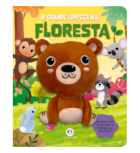 Livro Cartonado A grande limpeza na floresta