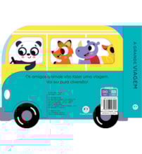 Livro Cartonado A grande viagem - Veículos divertidos