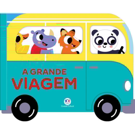 Livro Cartonado A grande viagem - Veículos divertidos