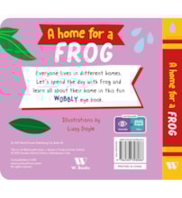 Livro Cartonado A home for a frog