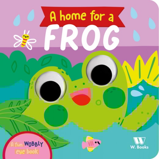 Livro Cartonado A home for a frog