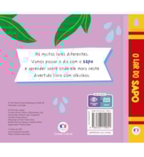 Livro Cartonado A home for a Frog