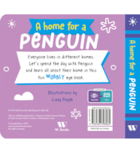 Livro Cartonado A home for a penguin