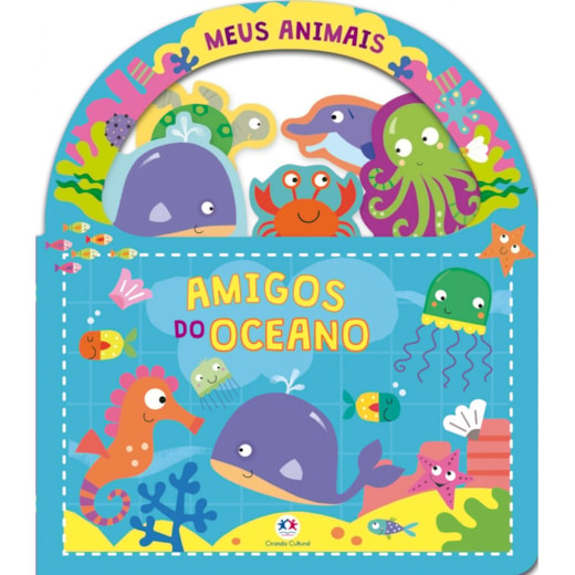 Livro Cartonado Amigos do oceano