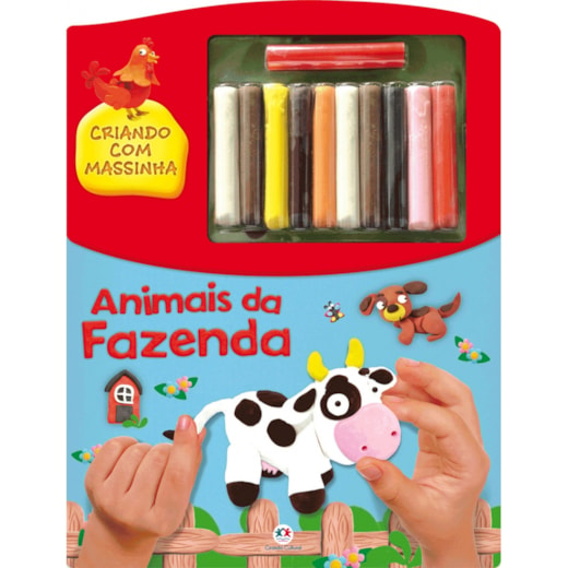 Livro Cartonado Animais da fazenda