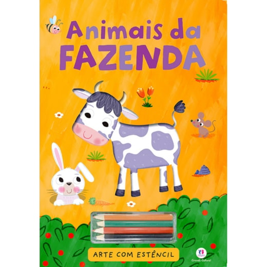 Livro Cartonado Animais da fazenda