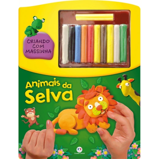 Livro Cartonado Animais da selva