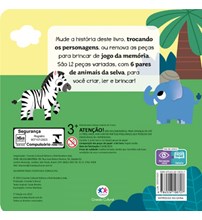 Livro Cartonado Animais da selva