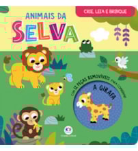 Livro Cartonado Animais da selva Livro Cartonado Animais da selva