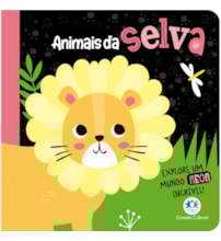 Livro Cartonado Animais da selva