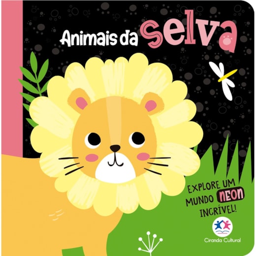 Livro Cartonado Animais da selva