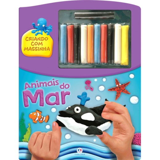 Livro Cartonado Animais do mar