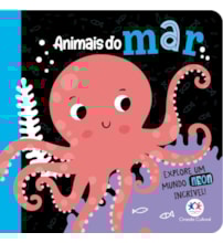 Livro Cartonado Animais do mar