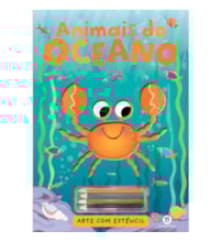 Livro Cartonado Animais do oceano Livro Cartonado Animais do oceano