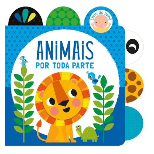 Livro Cartonado Animals all around - Baby loves large