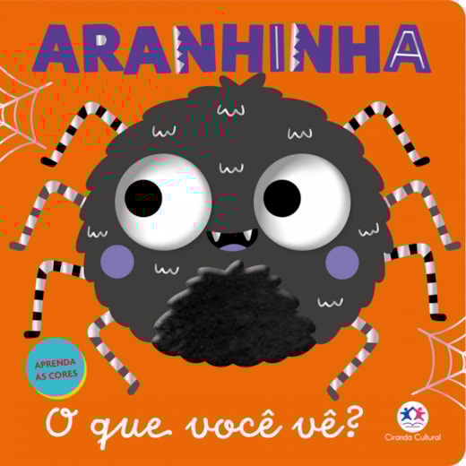 Livro Cartonado Aranhinha - O que você vê?