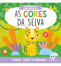 Livro Cartonado As cores da selva