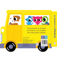 Livro Cartonado As rodas do ônibus - Veículos divertidos