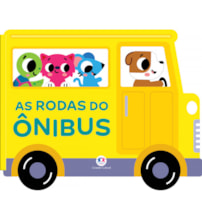 Livro Cartonado As rodas do ônibus - Veículos divertidos