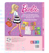 Livro Cartonado Barbie - 4 em 1 - Livro de diversão