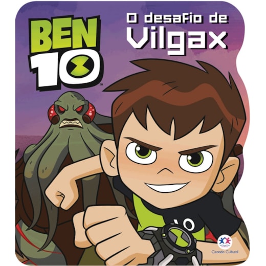 Livro Cartonado Ben 10 - O desafio de Vilgax