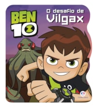 Livro Cartonado Ben 10 - O desafio de Vilgax Livro Cartonado Ben 10 - O desafio de Vilgax