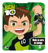 Livro Cartonado Ben 10 - Rindo na cara do inimigo Livro Cartonado Ben 10 - Rindo na cara do inimigo