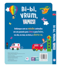 Livro Cartonado Bi-bi, vrum, vamos!