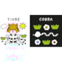 Livro Cartonado BLACK  WHITE BOARD BOOK - ANIMALS,