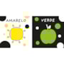 Livro Cartonado BLACK  WHITE BOARD BOOK - COLOURS