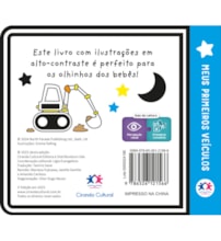 Livro Cartonado BLACK  WHITE BOARD BOOK - VEHICLES
