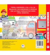 Livro Cartonado Bombeiros ao resgate