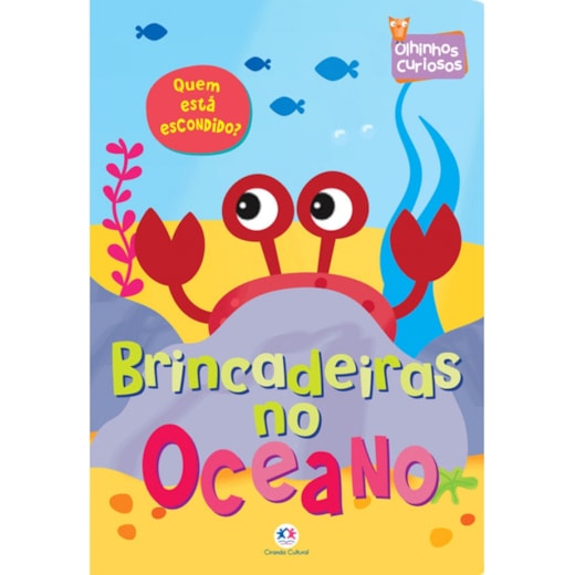 Livro Cartonado Brincadeiras no oceano