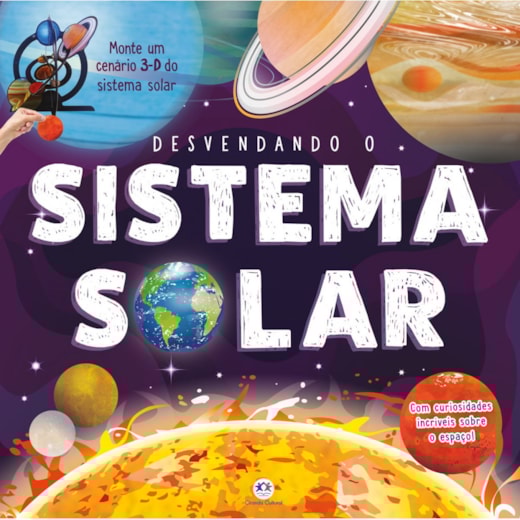 Livro Cartonado Build a giant 3D - Solar System