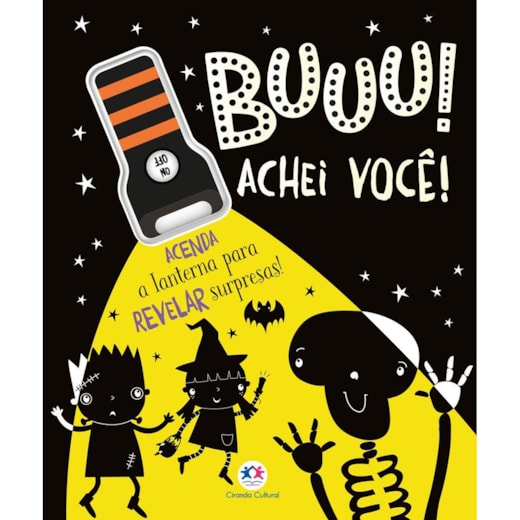 Livro Cartonado Buuu! Achei Você!