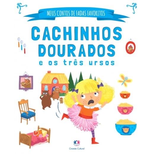 Livro Cartonado Cachinhos Dourados