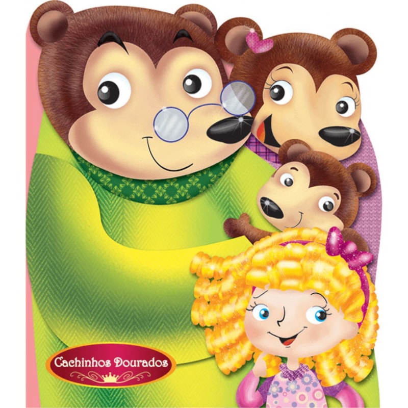 Livro Cartonado Cachinhos Dourados Ciranda Cultural