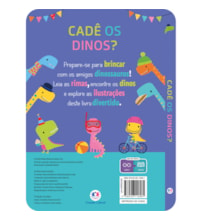 Livro Cartonado Cadê os dinos?