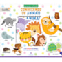 Livro Cartonado Conhecendo os animais - Livro com peças para encaixar e aprender
