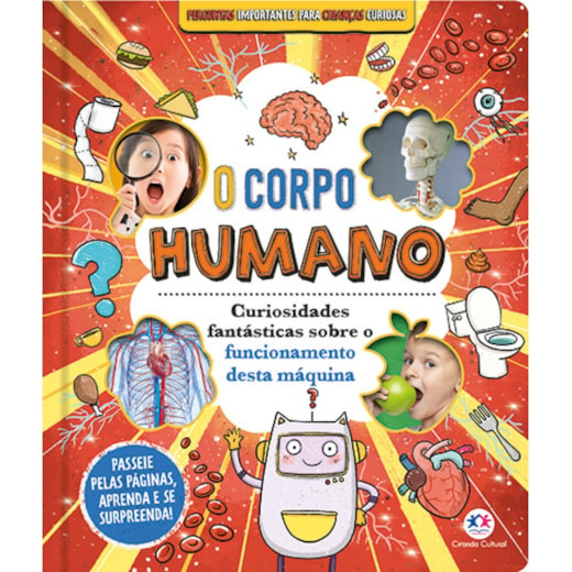 Livro Cartonado Corpo humano