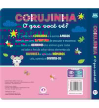 Livro Cartonado Corujinha - O que você vê?