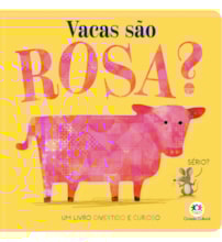 Livro Cartonado Cows are pink!